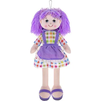 Panenka Nanynka česky mluvící a zpívající 50 cm fialová