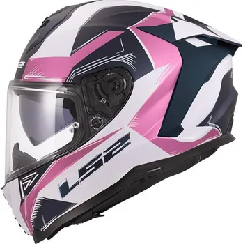 Motodoplněk Integrální helma na motorku LS2 FF817 Challenger II Flaman matná levandulová