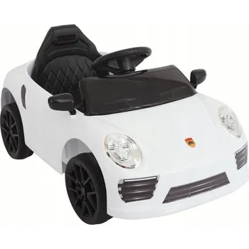 autíčko Bílé auto LEAN Toys