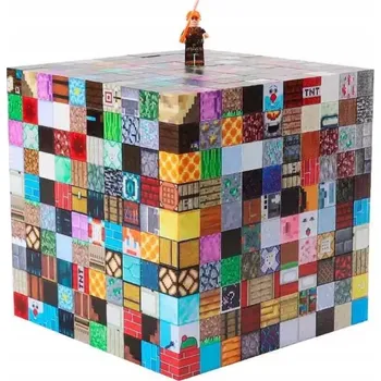 ostatní stavebnice STAVEBNICE KOSTKY 3D BLOKY STAVEBNICE 184 DÍLKŮ