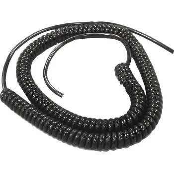 Garážová vrata spirálový kabel GfA 4-žilový - točený (kroucený) kabel 4-žilový pro pohony GfA, délka spirály 900 mm, po natažení max. 3600 mm