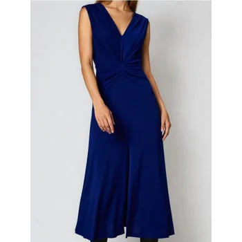 Dámská móda Sinsay - Maxi šaty - modrá - 072IQ-55X - 072IQ-55X-S