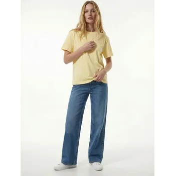 Sinsay - Bavlněné tričko Basic - yellow jeans - 250HB-11J - 250HB-11J-M