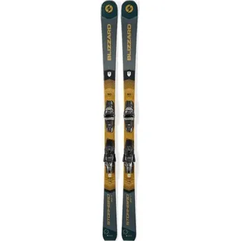 Sjezdové lyže Sjezdové lyže Blizzard Stormbird 80 TI + TP 11 Light DEMO Gold/Black - 160 cm