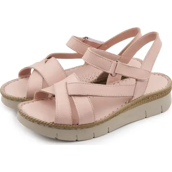 Dámské sandále Vlnka Dámské kožené sandály Apolena růžová velikost obuv dospělí 38