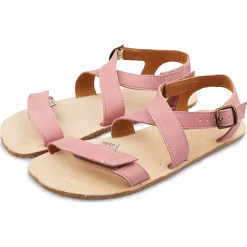 Dámské sandále Vlnka Dámské barefoot kožené sandály Johana růžová velikost obuv dospělí 39