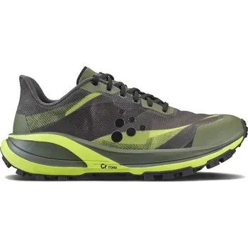 Pánská sportovní obuv Běžecké boty CRAFT Pure Trail Pro - zelené Velikost obuvi v EU: 44,5