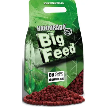 Haldorádó Pelety Big Feed C6 Pellet 2 kg 6 mm Pikantní ryba