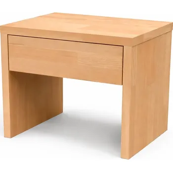 Noční stolek Slee Uni Z noční stolek - masivní buk Moření: přírodní buk, Provedení: Buk cink