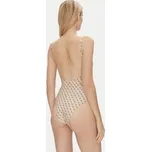 Guess Jednodílné plavky E5GJ45 KCRL2 Béžová XS