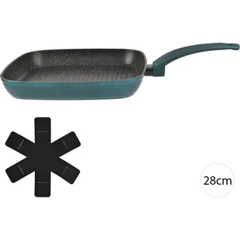 Pánev Perfect Home Granitová grilovací pánev na indukci 28cm Sea Line, 15812