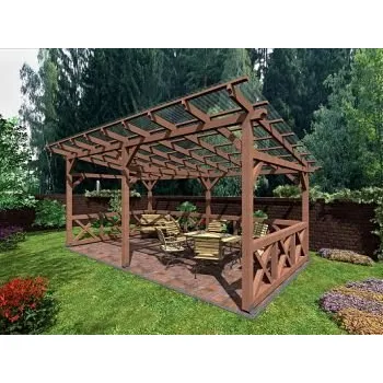 Pergola Pergola Klasik 300x570, sklon krokví 10°