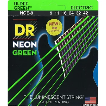 Struna pro hudební nástroj DR Strings NGE-9 Neon Struny pro elektrickou kytaru