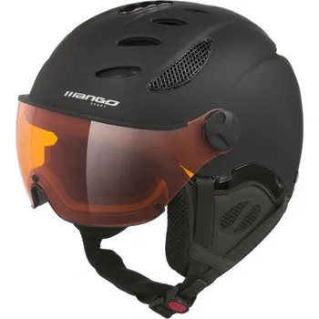 Mango – přilba CUSNA PRO, černá mat - 61-64 cm