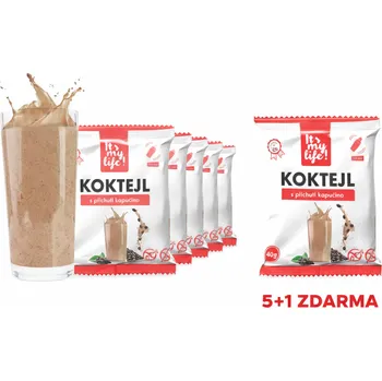 Proteinový nápoj It’s my life! Proteinový koktejl kapučíno 5+2 ZDARMA