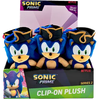 plyšák Sonic figurka – přívěsek plyšový