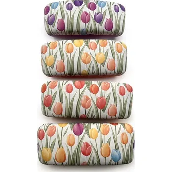Party dekorace Pouzdro na brýle - Tulipány (mix)