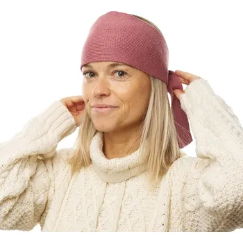 Čelenka Vlnka Vlněná čelenka Merino Caseros růžová velikost oblečení Uni