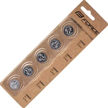 Článková baterie FORCE Baterie FORCE mincové CR1632 / 3V 1 x 5 ks