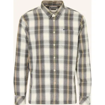 Pánská košile Barbour Pánská Košile Hawthorn Relaxed Fit, krémová / světle...