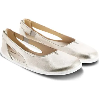 Dámské baleríny Kožené barefoot baleríny Be Lenka Bellissima zlatá velikost obuv dospělí 41