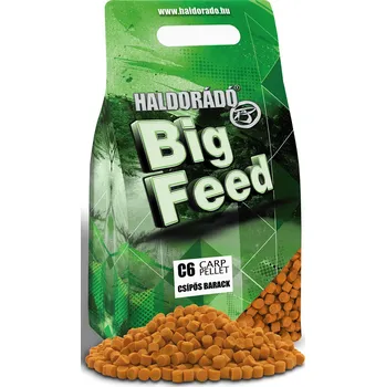 Haldorádó Pelety Big Feed C6 Pellet 2 kg 6 mm Pikantní broskev