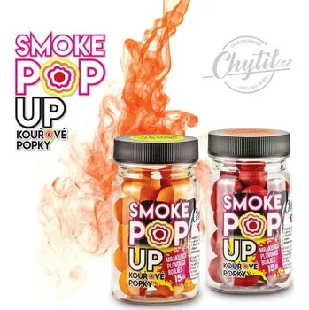 Boilies Chytil Plovoucí kouřové boilies Smoke Pop-Up 15mm 35g - Scopex-Squid