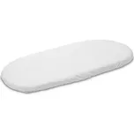 Prostěradlo Jersey do kočárku bílé 35x75cm