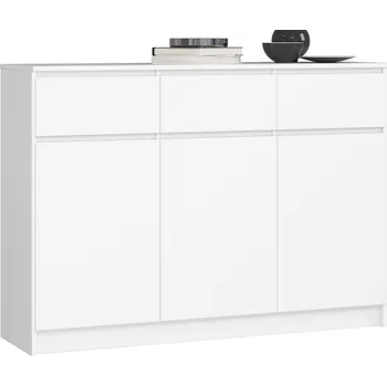 Komoda MOB Komoda Akord Keanu VI (bílá)