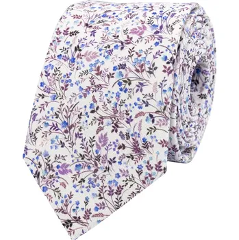 Kravata Bubibubi Bílá kravata Iris