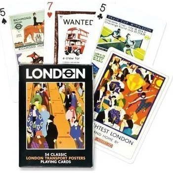 Pokerové sada Piatnik Poker - Londýnské plakáty