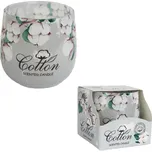 Svíčka vonná ve skle COTTON 100g G - dia 7,5 × 7,8 cm