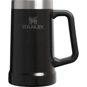 Termoska STANLEY Korbel na pivo The Big Grip Beer Stein 700 ml/24oz Hammertone Black