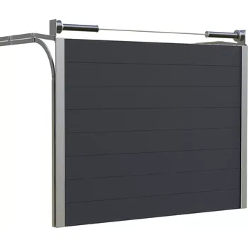 Garážová vrata etila - Sekční garážová vrata ETILA SILENT - panel s pruhem - běžné barvy