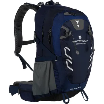 Sportovní batoh Peterson Pánský cestovní batoh Outric černo-modrá One size