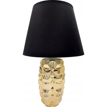 Lampička Stolní lampa Stylowé Dekoracje Glamour černá, žlutá 60 W