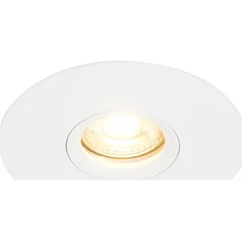 IP kamera Stropní reflektor kulatý QAZQA bílý