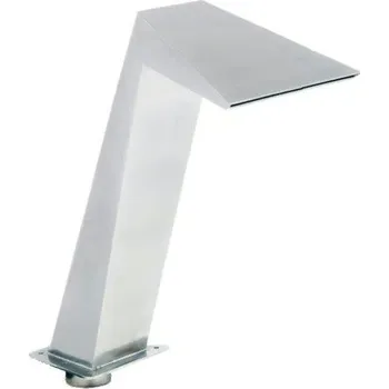 Chrlič - Kubista 370 mm, nerez AISI 316, připojení 75mm, povrch lesklý