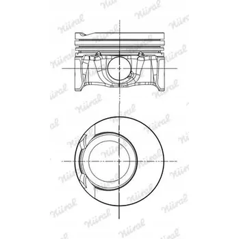 Píst motoru Píst Nural 87-450900-00