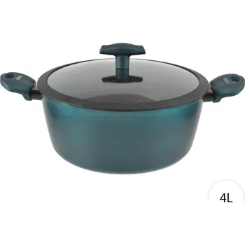 Perfect Home Granitový hrnec na indukci s poklicí 4L Sea Line, 15250