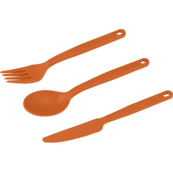 Příbor Sea to Summit Camp Cutlery Set 3 Piece Barva: oranžová