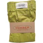 Climber 3100-ZLU4 žluté pánské popelínové trenýrky Barva: žlutá, Velikost: XL