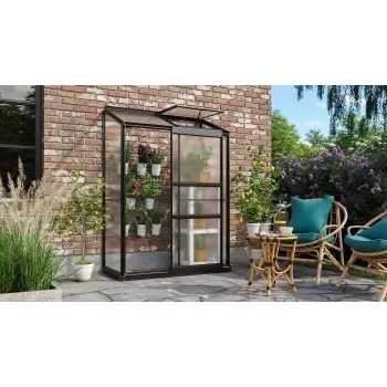 Skleník Zahradní skleník Vitavia IDA 900 PC 4 mm černý