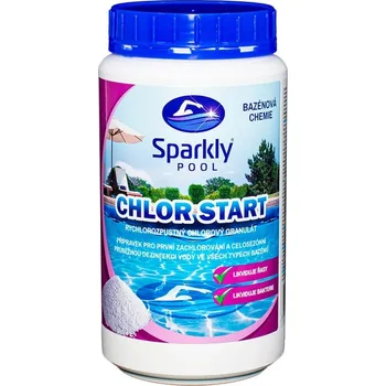 Bazénová chemie Sparkly Pool Chlor start 1Kg