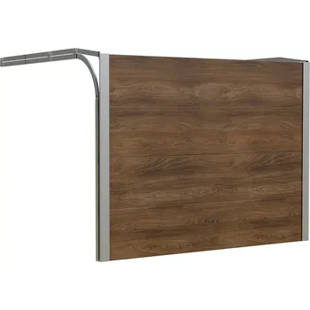 Garážová vrata Etila Sekční garážová vrata SGB/TR/ORECH ořech