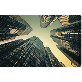 Obraz Obraz Na Plátně Moderní mrakodrapy 30x20