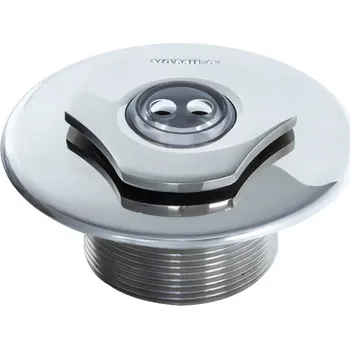 Vtoková tryska VAMILA nerez s transparentní kuličkou 2 x 7, 8 mm