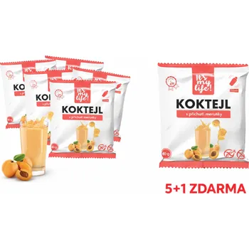 Proteinový nápoj It’s my life! Proteinový koktejl meruňka 5+2 ZDARMA