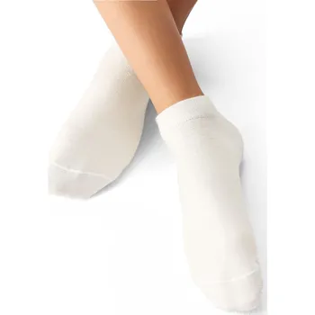 Pánské ponožky Vlnka 2 páry letních kotníkových ponožek Merino bílá velikost ponožek 43-46