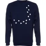 Vlnka Bavlněná mikina Ovečkárna tmavě modrá velikost oblečení XL